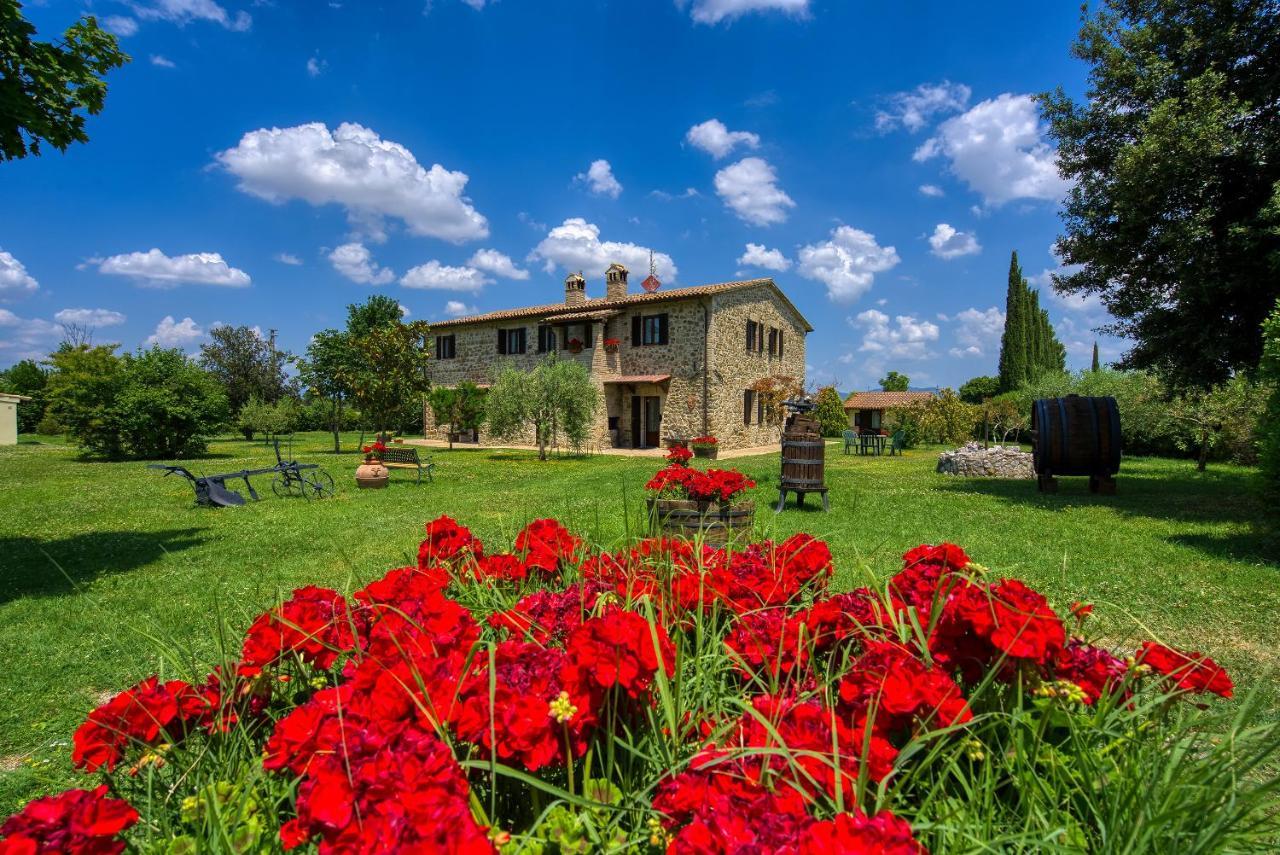 Agriturismo Le Terre Del Casale アッシジ エクステリア 写真