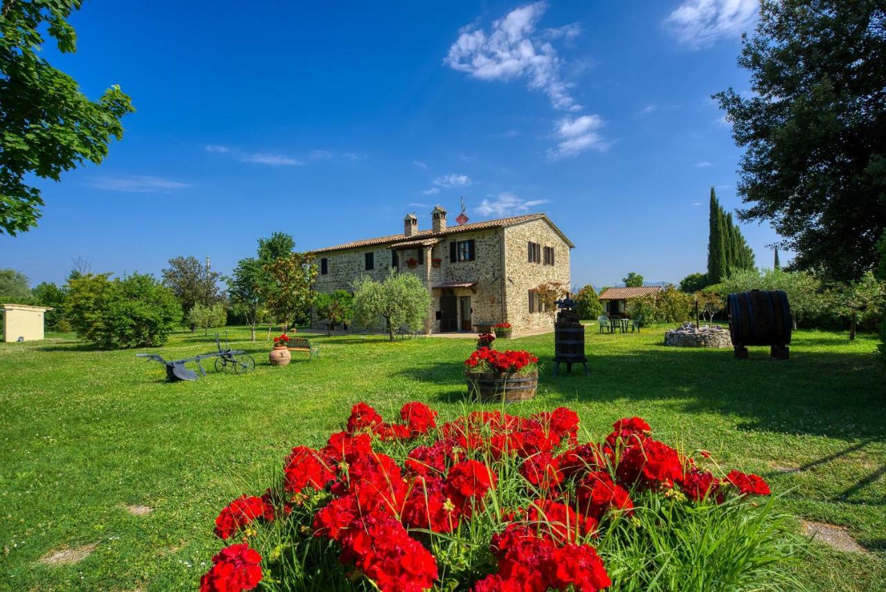 Agriturismo Le Terre Del Casale アッシジ エクステリア 写真